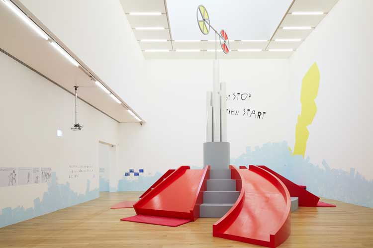 Assemble and Schools of Tomorrow: The Place We Imagine, installation view at Nottingham Contemporary, 2022. Courtesy Nottingham Contemporary. Photo: Julian Hughes.