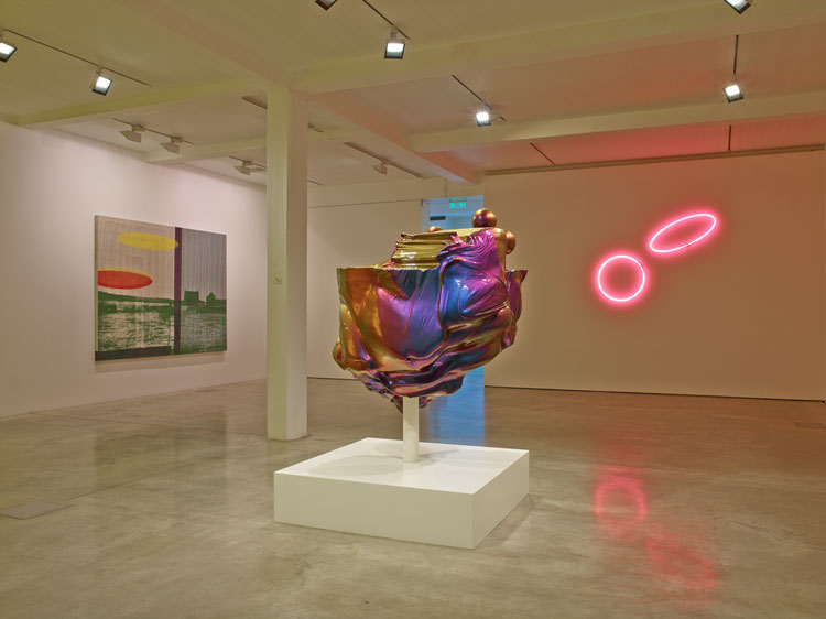 Shezad Dawood, Towards the Possible Film, installation view, Parasol unit, London, 4 April – 25 May 2014. Photography by Stephen White. Courtesy of the artist and Parasol unit.