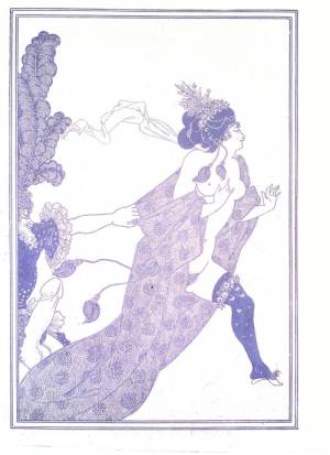 Aubrey Beardsley. <em>Cinesias entreating Myrrhina to coiton from Lysistrata,</em> 1896. Courtesy of the Victoria & Albert Museum, London &copy; V&A Images/Victoria and Albert Museum, London