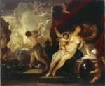 Luca Giordano. <em>Venus, Mars, and the Forge of Vulcan,</em> c1660s. Sir Denis Mahon Bequest, National Gallery of Ireland Collection, Photo &copy; The National Gallery of Ireland