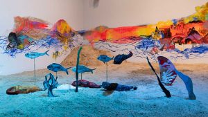The venerable Egyptian Canadian installation artist brings shipwrecks, shells and the sound of the sea to Margate’s Turner Contemporary