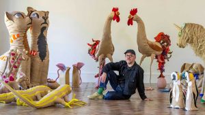 As a Noah’s ark of his non-binary stuffed toys goes on show at Jupiter Artland, the artist talks about growing up gay in the 1980s, being working-class in the elite art world, and why experiencing art in person, in galleries and museums, is more important than ever