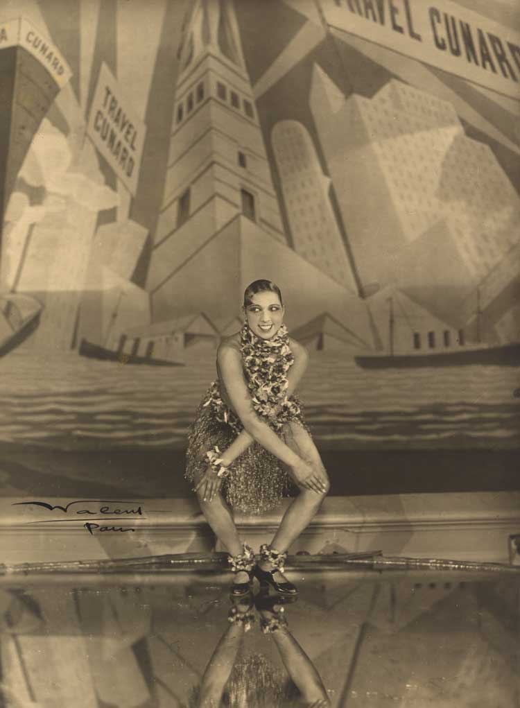 Stanislaw Julian Ignacy Ostroróg, known as Waléry, Josephine Baker, 1926. Gelatin silver print, 8 3/4 x 6 3/8 in. (22.2 x 16.2 cm). National Portrait Gallery, Smithsonian Institution, Washington, D.C.