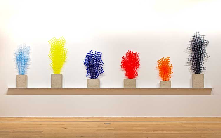 David Batchelor, Colour Is, 2022. Installation view. Courtesy © Compton Verney. Photo: Jamie Woodley.