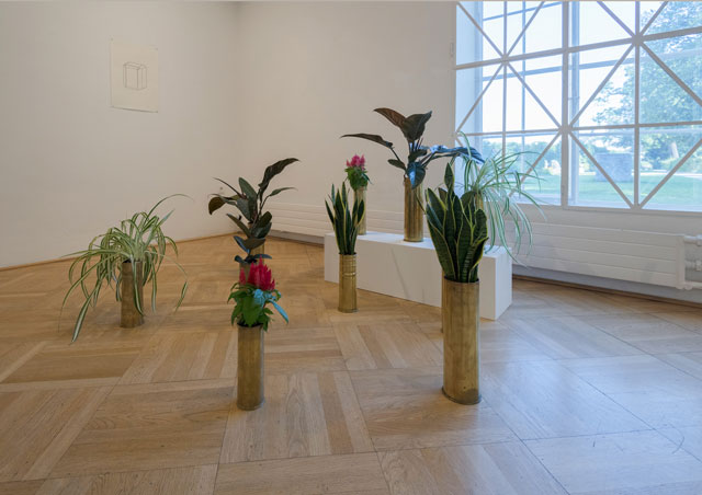 Sammy Baloji, Extractive Landscapes, installation view, Salzburg International Summer Academy of Fine Arts 2019. Photo: Christian Ecker.