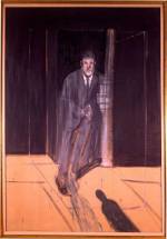 <i>Portrait of Lucian Freud</i>, 1951. Oil on canvas, 198 x 137 cm. The 
        Whitworth Art Gallery, The University of Manchester © The Estate 
        of Francis Bacon / DACS, London, 2005
