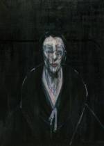 Francis Bacon.<em> Portrait of Lisa</em>, 1956. Oil on canvas 100.6 x 72.7cm. Robert and Lisa Sainsbury Collection.