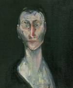 Francis Bacon.<em> Portrait of Lisa</em>, 1957. Oil on canvas 59.7 x 49.5cm. Robert and Lisa Sainsbury Collection.&nbsp;