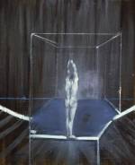 Francis Bacon.<em> Study of a Nude</em>, 1952-3. Oil on canvas 59.7 x 49.5cm. Robert and Lisa Sainsbury Collection.&nbsp;