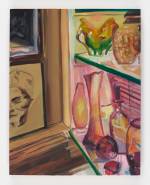 Anna Freeman Bentley. Shared objects, 2017. Oil on board 35.5 x 28 cm. Photograph: Anna Arca.