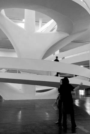 Bienal Internacional de Arte de S&atilde;o Paulo: Ciccilo Matarazzo Pavilion, slopes. Photographer: Eliza Ramos