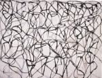 Brice Marden. <em>Cold Mountain 6 (Bridge),</em> 1989-91; San Francisco Museum of Modern Art; Purchased through a gift of Phyllis Wattis; &copy; 2006 Brice Marden/Artists Rights Society (ARS), New York.