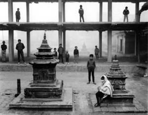 Kevin Bubriski<em>. Ee Bahal, Patan</em>, 1987. Gelatin silver print, 18 x 22 in. &copy; Collection of Kevin Bubriski