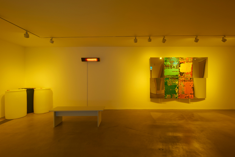 Kent Chan, Future Tropics, 2023. Exhibition view. Commissioned and produced by Gasworks. Photo: Andy Keate.