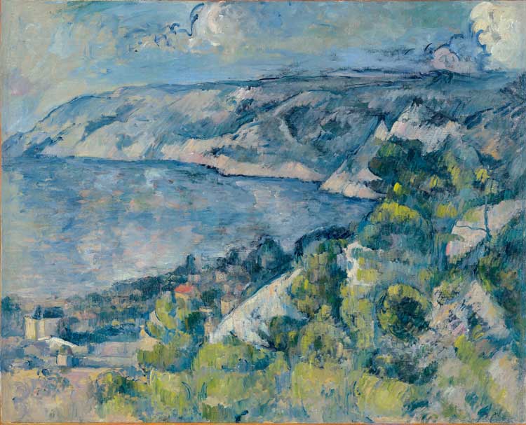 Paul Cézanne. The Bay of L’Estaque, c1880-82. Philadelphia Museum of Art.