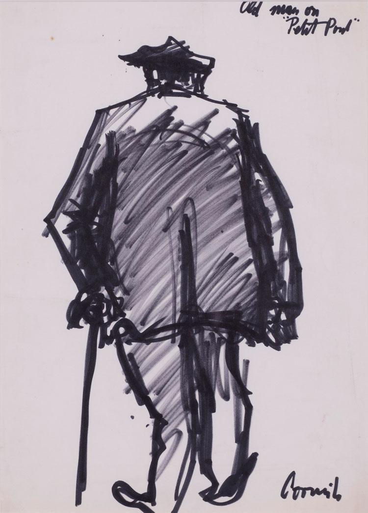 Norman Cornish. Old Man on