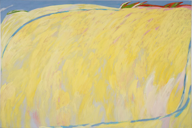 William Crozier. The Watermeadows, 1977. Oil on canvas, 167 x 251 cm. © The Artist