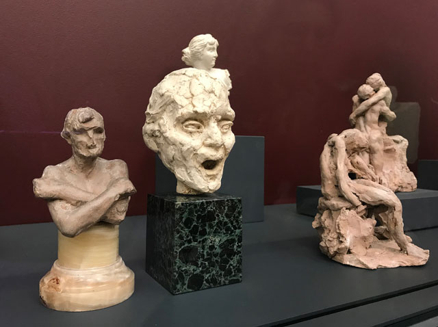 Camille Claudel. Installation view, Musée d