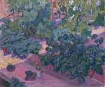 Spencer Gore. <em>The Fig Tree,</em> 1912. Oil on canvas &nbsp;635 x 762 mm. Bequeathed by JW Freshfield. &copy; Tate