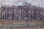 Spencer Gore. <em>Richmond Park,</em> 1913-14. Oil on canvas,&nbsp;508 x 762 mm. Bequeathed by Lady Henry Cavendish-Bentinck, 1940. &copy; Tate