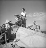 Cecil Beaton. <em>From left: Jane Bowles, David Herbert, and Truman Capote, Morocco, </em>1949. &copy; Cecil Beaton Studio Archive at Sotheby&rsquo;s. Courtesy Cecil Beaton Studio Archive at Sotheby&rsquo;s.
