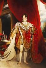 Sir Thomas Lawrence. <em>George IV</em>, 1822. Oil on canvas, 289.6 x 200.7 cm. Lent by Her Majesty The Queen, RCIN 405918 Photo: The Royal Collection &copy; 2006 Her Majesty Queen Elizabeth II