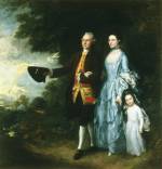 Thomas Gainsborough.<em> George Byam with His Wife Louisa and Their Daughter Selina</em>, c.1762, and reworked by 1766. Oil on canvas, 249 x 238.8 cm. The Andrew Brownsword Arts Foundation. On long-term loan to the Holburne Museum of Art, Bath Photo: &copy; The Andrew Brownsword Arts Foundation, Bath