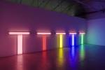 Dan Flavin. 
        <em>Untitled (to Don Judd, colorist), 1–5,</em> 1987. Copyright © ARS, NY and DACS, London 2009.