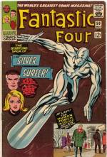 Jack Kirby. Cover of <em>Fantastic Four </em>#50 comic book, (published May 1966). Collection of Michigan State University. FANTASTIC FOUR: &trade; and &copy; 2006 Marvel Characters, Inc. Used with permission.