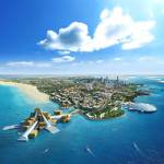 Saadiyat Cultural District (aerial view). Courtesy Zayed National Museum.