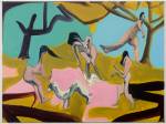 Daniel Coombs. The Bathers, 2012. Oil on canvas, 60 x 45 cm. © the artist.