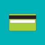 Michael Craig-Martin. Objects of our Time – Credit Card, 2014. From a series of 12 screenprints on 410 gsm Somerset Satin paper,
Edition of 50. Courtesy the artist and Alan Cristea Gallery.