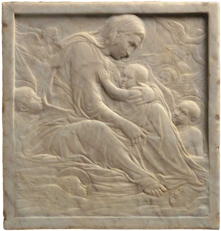 Donatello, Madonna of the Clouds, Photo: © 2023. Museum of Fine Arts, Boston.