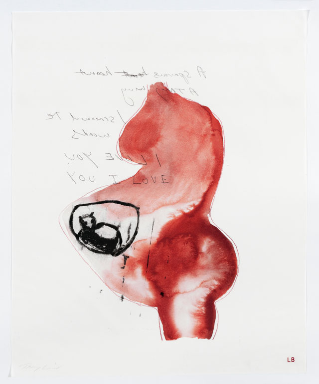 Louise Bourgeois and Tracey Emin. A sparrow