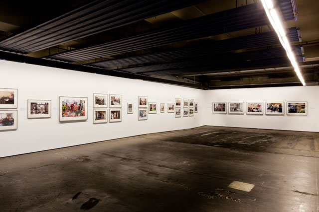 Ahlam Shibli. Heimat, Nordhessen, Germany, 2016–17. Series of 53 photographs, installation view, Neue Neue Galerie (Neue Hauptpost), Kassel, documenta 14. Photograph: Michael Nast.