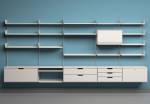 606 Universal Shelving System, 1960. Manufacturer: Vits&oelig;. Design by Dieter Rams.