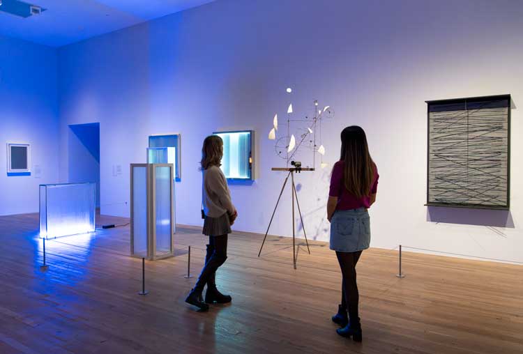 Electric Dreams: Art and Technology Before the Internet, installation view, Tate Modern, 2024. Photo © Tate (Lucy Green).