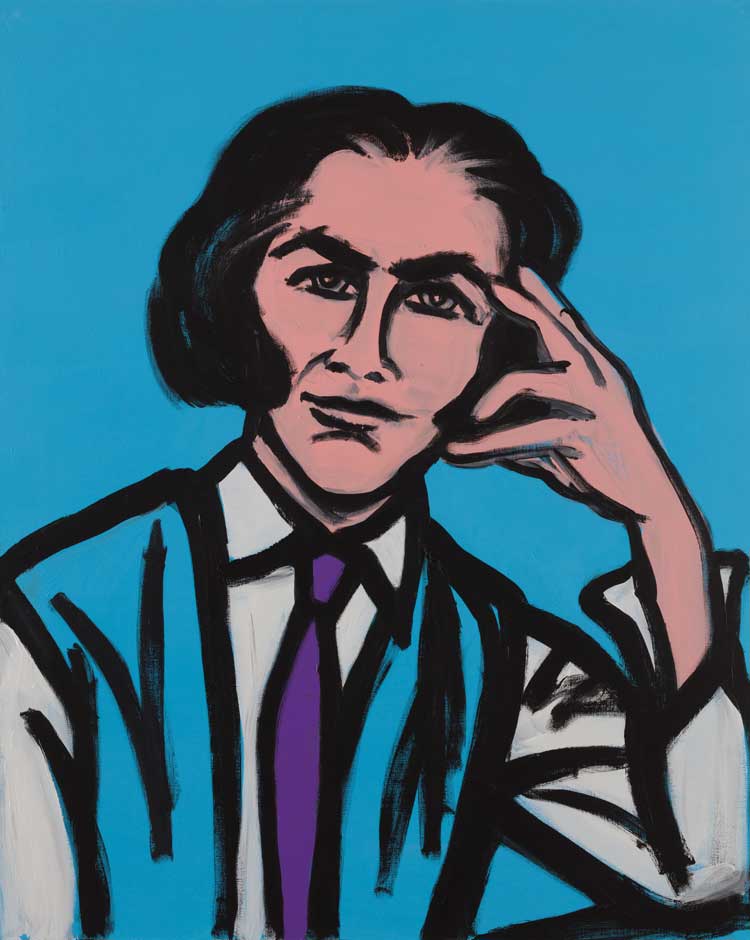 Karol Radziszewski. Veronika Šleivytė. Gallery of Portraits series, 2021.
