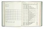 Hanne Darboven (German, born 1941). <em>Untitled</em> for the journal <em>Studio International</em>, vol. 180, no. 924, July-August, 1970. Pages from a project by various artists. Page: 11 15/16 x 9 3/16 in (30.3 x 23.3 cm). Project editor: Seth Siegelaub. Publisher: Cory, Adams & Mackay, London. Edition: approx. 3,500-5,000. The Museum of Modern Art Library, New York &copy; 2006 Hanne Darboven.
