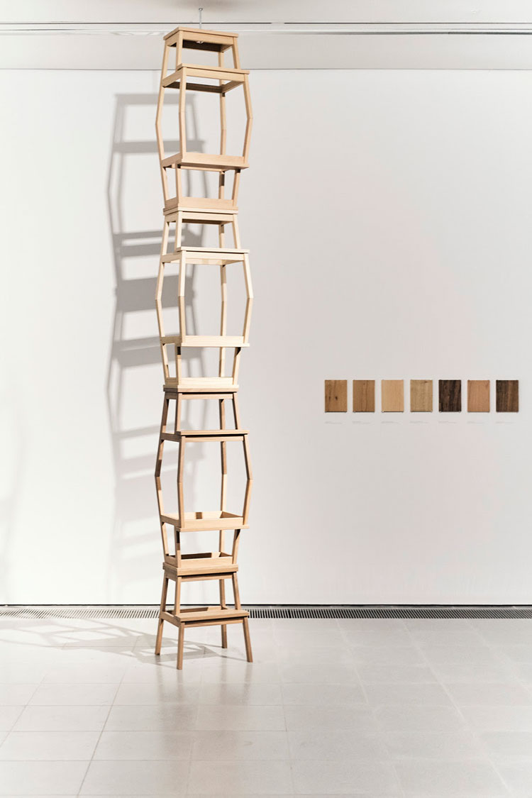 BEKVAM, 2020. Installation view, Formafantasma, Cambio, Serpentine Sackler Gallery, London, 4 March – 17 May 2020.