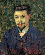 Vincent Van Gogh. <em>Portrait of Dr Felix Rey, </em>1889. Oil on canvas, 64 x 53 cm. The State Pushkin Museum of Fine Arts, Moscow .Photograph &copy; The State Pushkin Museum of Fine Arts, Moscow