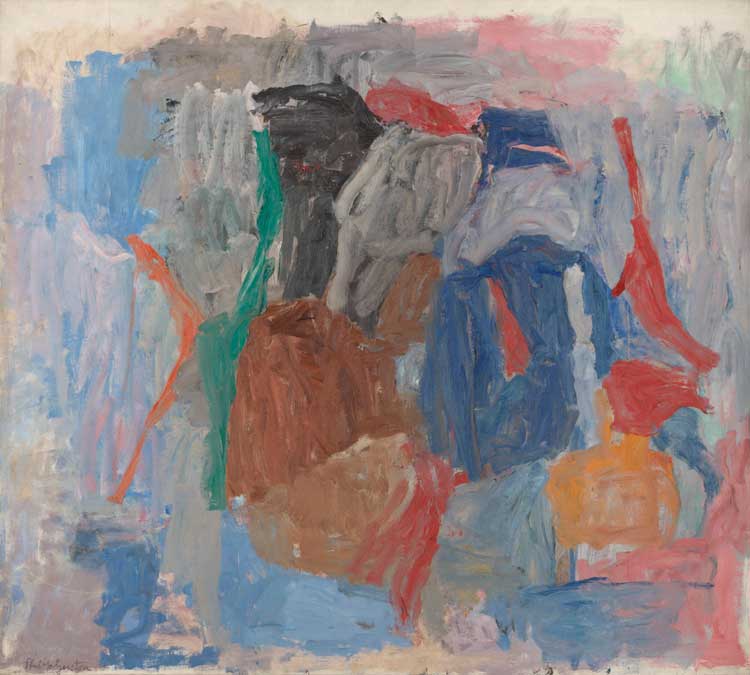 Philip Guston, The Return, 1956-8. Oil paint on canvas, 178 x 199 cm. Tate: Presented by the Friends of the Tate Gallery © Estate of Philip Guston.