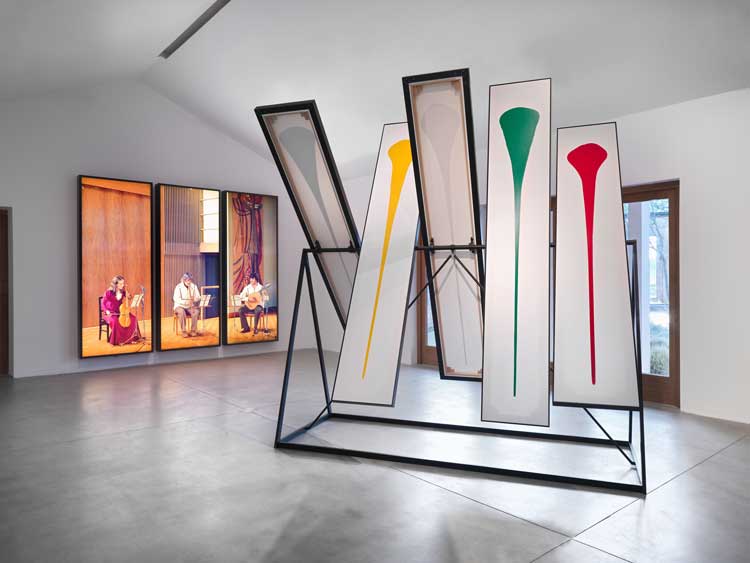 Rodney Graham. Getting it Together in the Country, installation view, Hauser & Wirth Somerset, 2023. © Rodney Graham. Courtesy Hauser & Wirth. Photo: Ken Adlard.