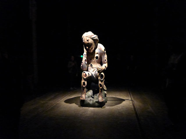 Mark Leckey, Nobodaddy, installation view at The Tramway, Albert Drive. Photograph: David Gibson.