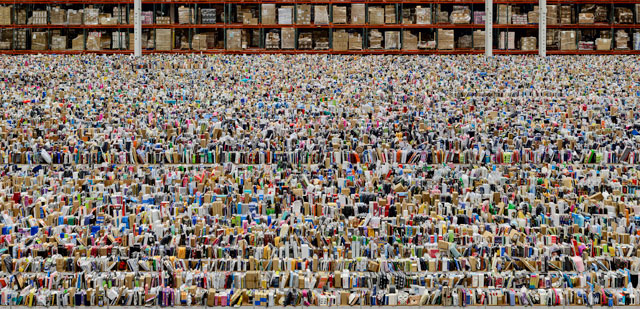 Andreas Gursky. Amazon, 2016. Inkjet-Print, 207 x 407 x 6.2 cm. © Andreas Gursky/DACS, 2017. Courtesy: Sprüth Magers.