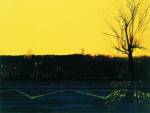 George Shaw. <em>Ash Wednesday: 8.30am</em>, 2004–5. 
        Humbrol enamel on board

      91 x 121 cm. © the Artist. Courtesy Wilkinson Gallery, London.