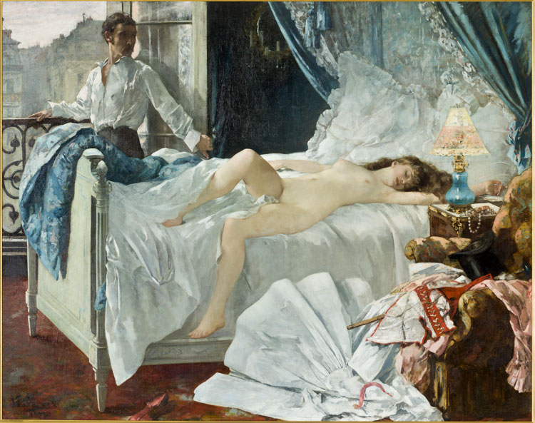 Henri Gervex, Rolla, 1878. Oil on canvas, 176.2 x 221.3 cm. Bordeaux, Musée des Beaux-Arts de Bordeaux, dépôt du Musée d’Orsay. Photo © RMN-Grand Palais (musée d