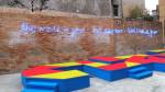 Samson Young: Songs for Disaster Relief, installation view, collateral event for Hong Kong at the Venice Biennale 2017. Photograph: Martin Kennedy.