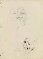 Richard Hamilton, <em><strong>Finn MacCool - first study</strong></em>, 1949. Pencil and ink on paper 38.4 x 28 cm &copy; Richard Hamilton 
