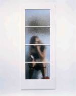 >Marcus Harvey.  <i>Jess
        on the Toilet</i> 2004.  Oil on
        canvas and MDF 221 x 94 x 2.5 cm.  Murderme Ltd, London. Courtesy of
        Jay Jopling/White Cube, London  © 2006 Marcus Harvey . Photograph:
        2006 Prudence Cuming Associates
